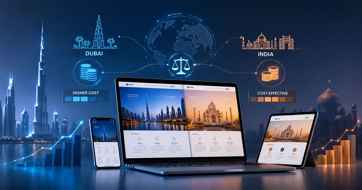 Web Design Cost in Dubai vs India: What You Need to Know in 2025